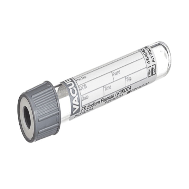 Пробірки вакуумні 2 мл, "VACUETTE", з натрій фторид та калій оксалат 50 шт/уп